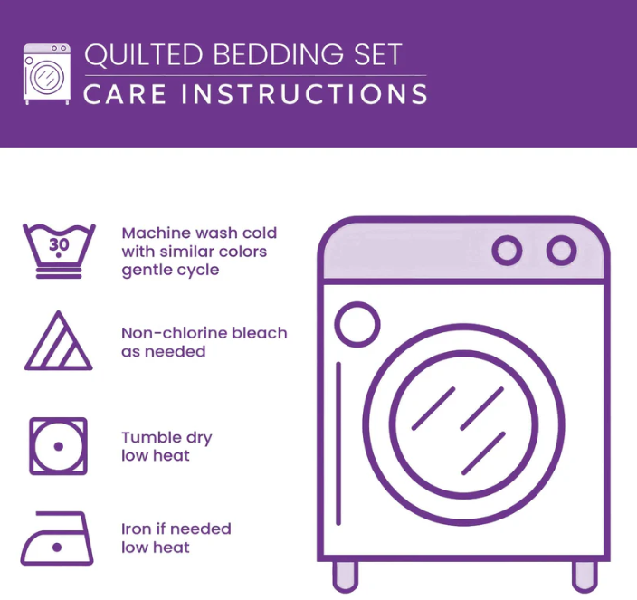 Jesus & Cardinals 3-Piece Quilted Bedding Set