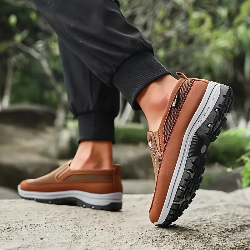 Men's Orthopedic Slip-On Walking Sneakers