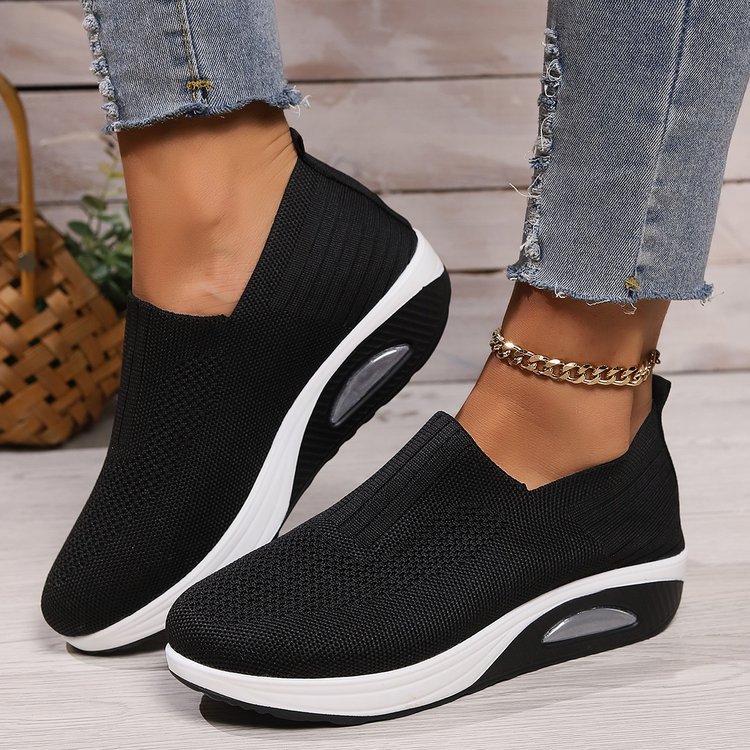 Slip-On Air Cushion Sneakers – Arch Support Comfort for All-Day Wear
