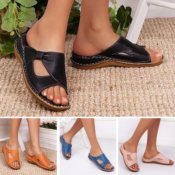 🔥Last Day 49% OFF - Arch Support Leather Sandals