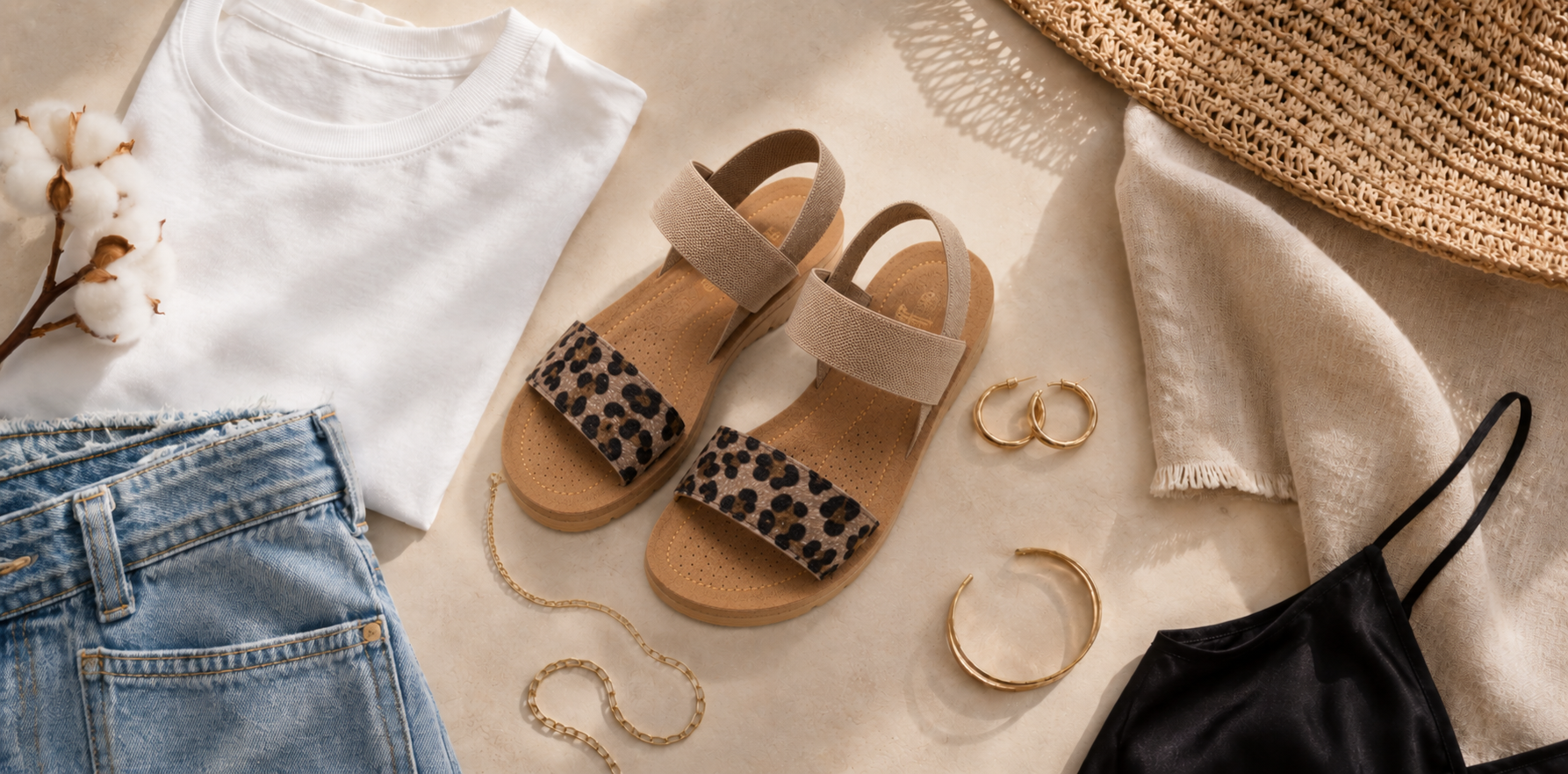 leopard trend sandals