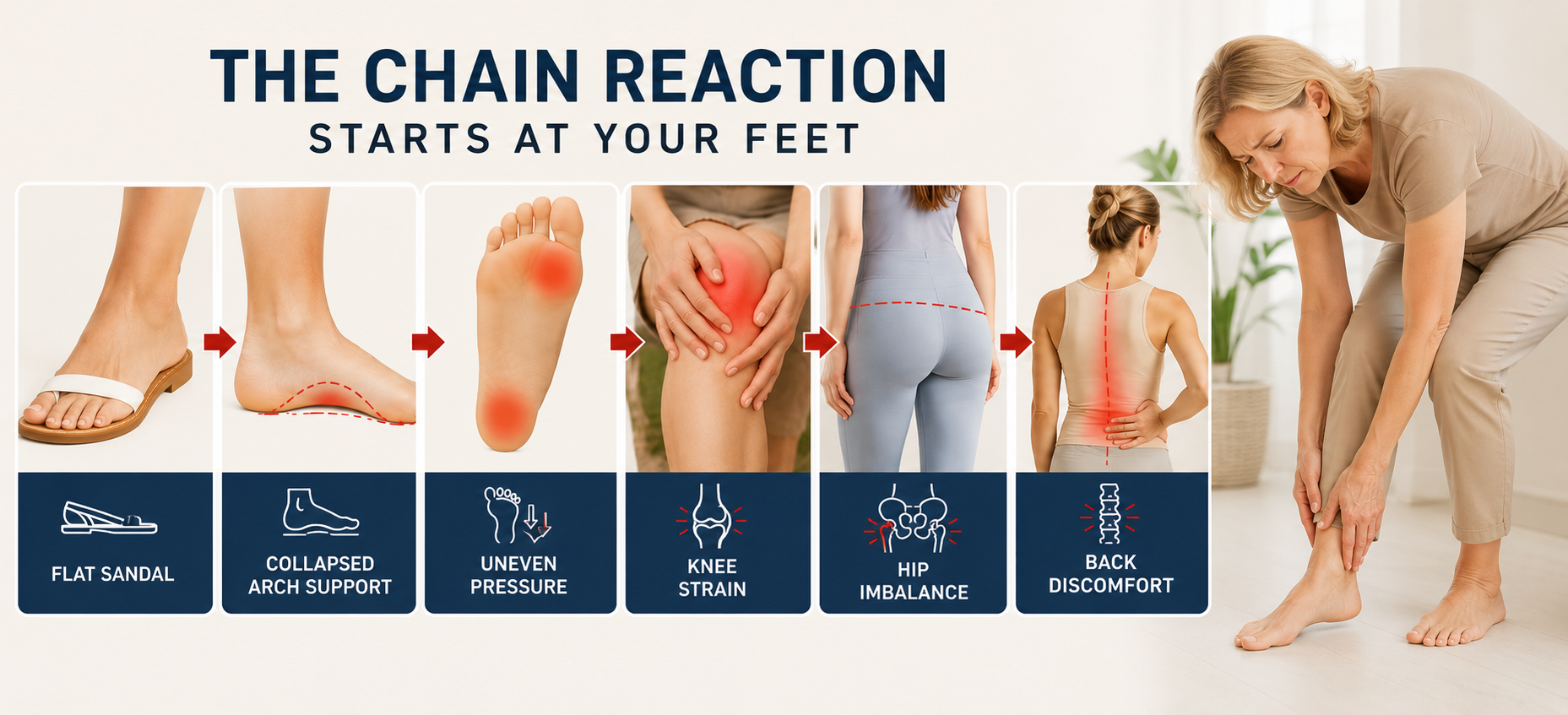 Women&rsquo;s orthopedic sandals hero image