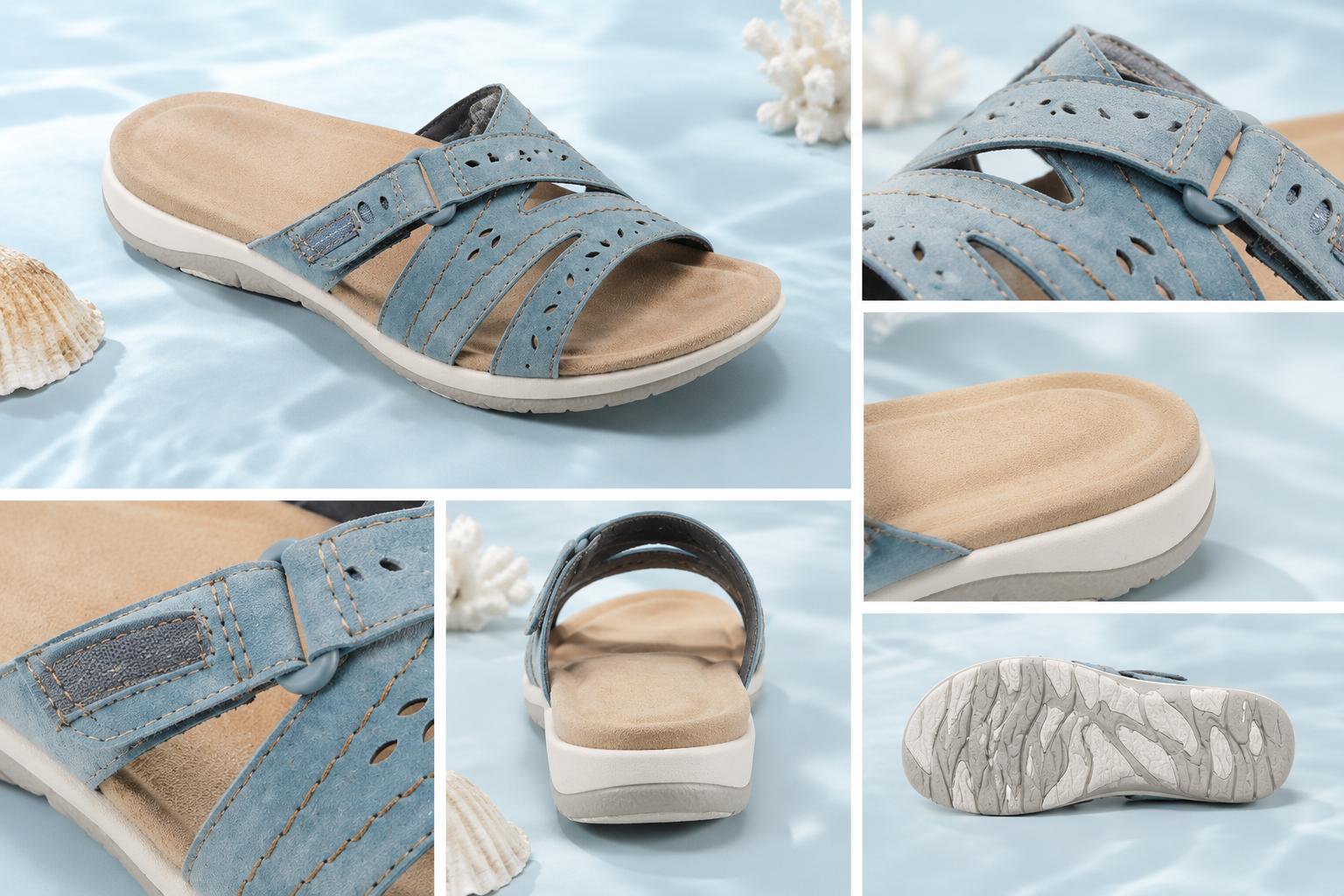 GIF showing synthetic suede leather-inspired upper and soft finish