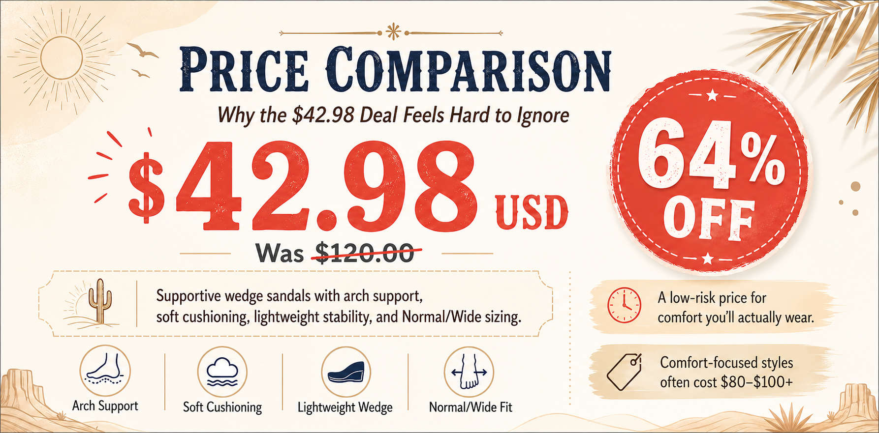 summer sandals discount deal