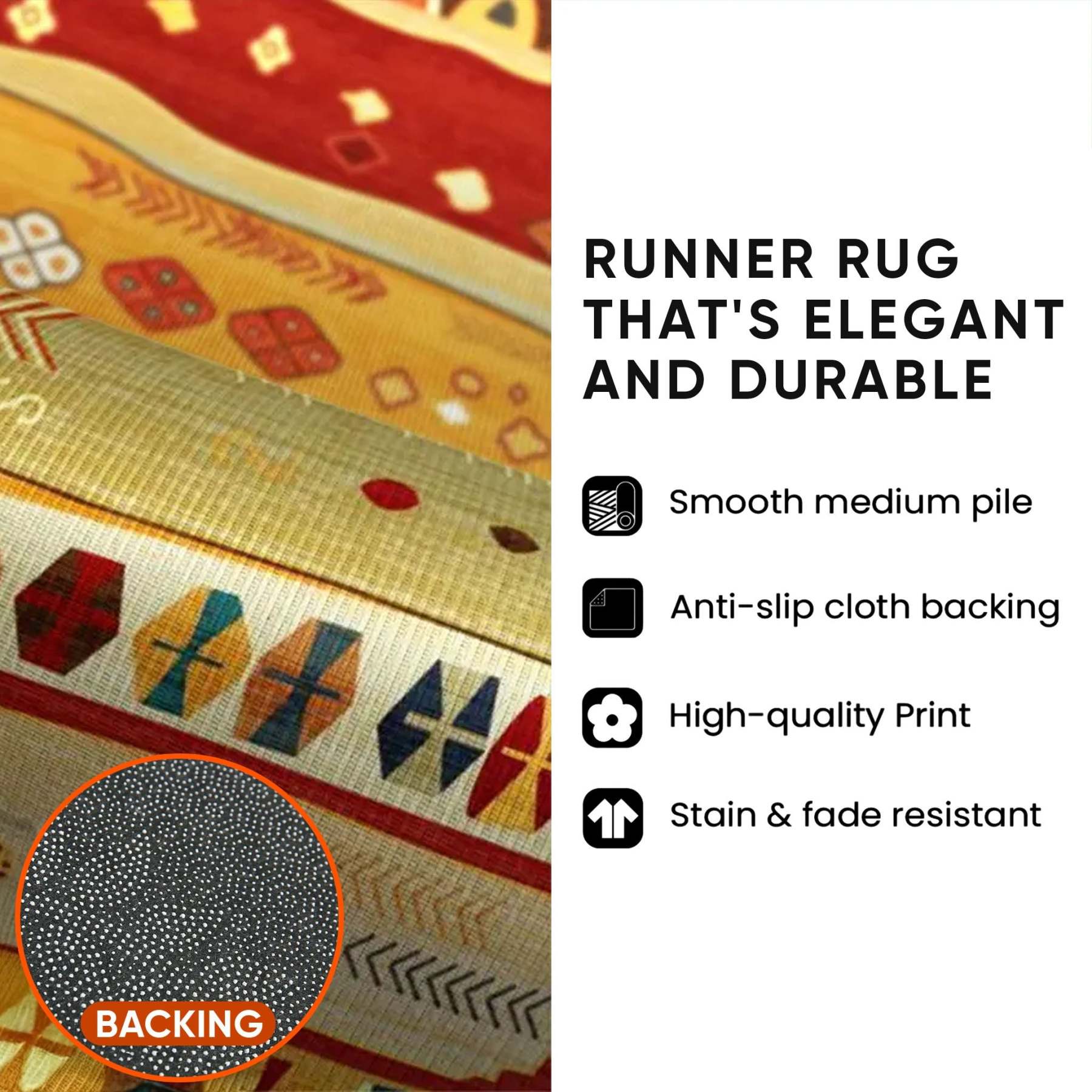 Yuletide Express Quilted Runner Rug