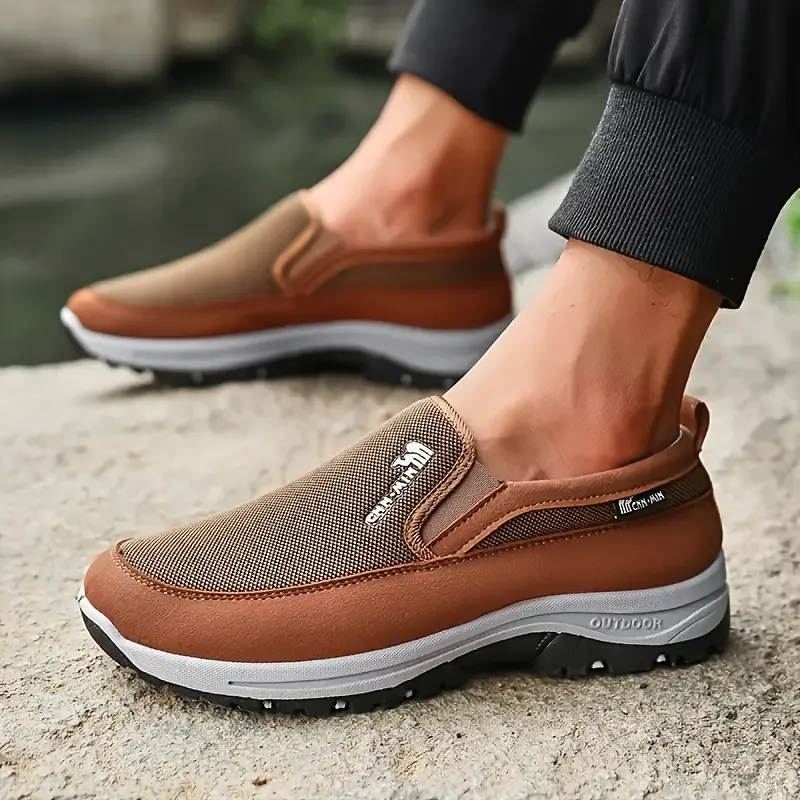 Men's Orthopedic Slip-On Walking Sneakers