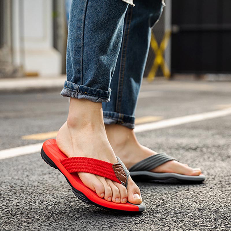 Herrenmode-Trend-Flip-Flops