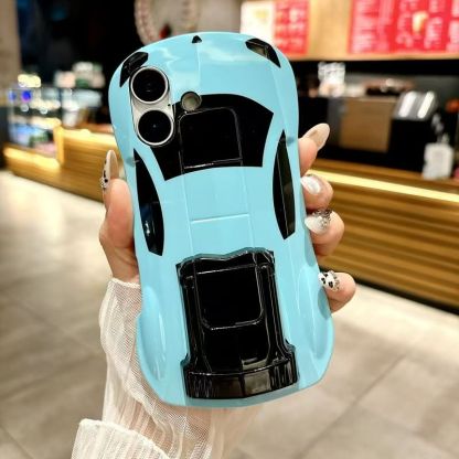 Sports car stereo stand phone case