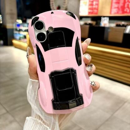 Sports car stereo stand phone case