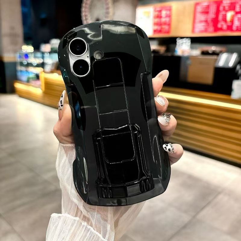 Sports car stereo stand phone case