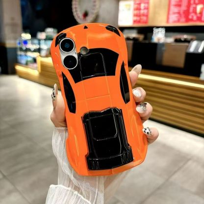 Sports car stereo stand phone case