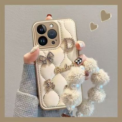 Metal Bear Airbag Phone Case