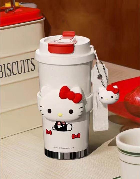 Hello Kitty thermos, ceramic inner liner