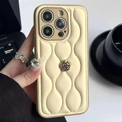 Curved Down Mountain Camellia Phone Case