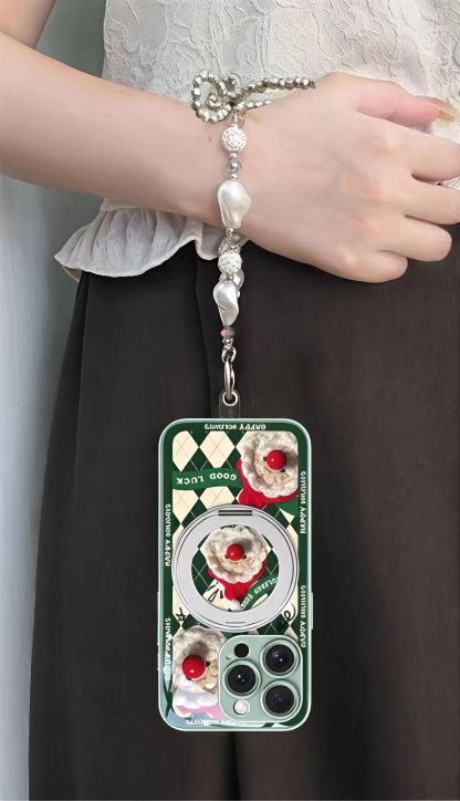 Red nosed Santa Claus - Phone Case