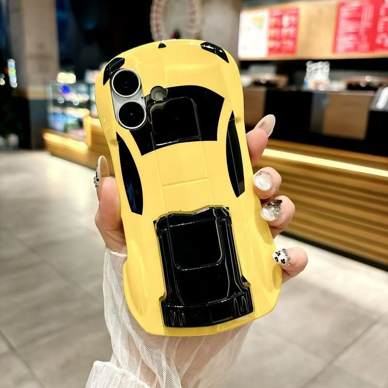 Sports car stereo stand phone case