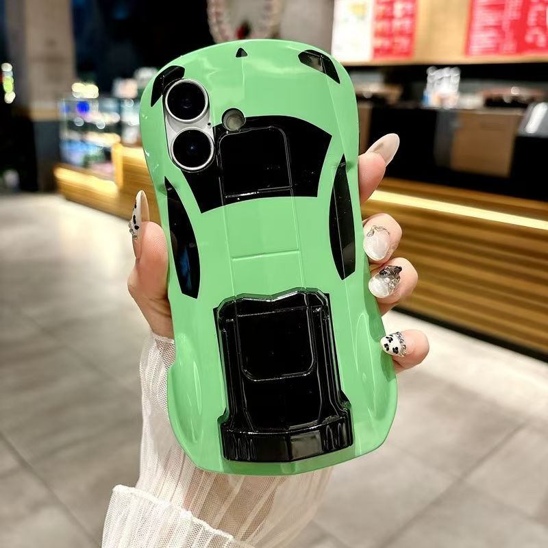 Sports car stereo stand phone case