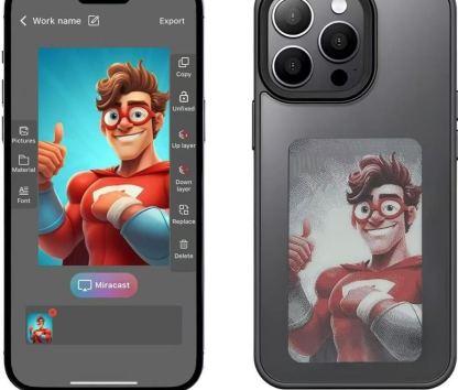 [Copy]Hello Kitty emoji flip up mirror Apple phone case