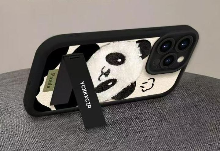 3D Plush Panda - Phone Case