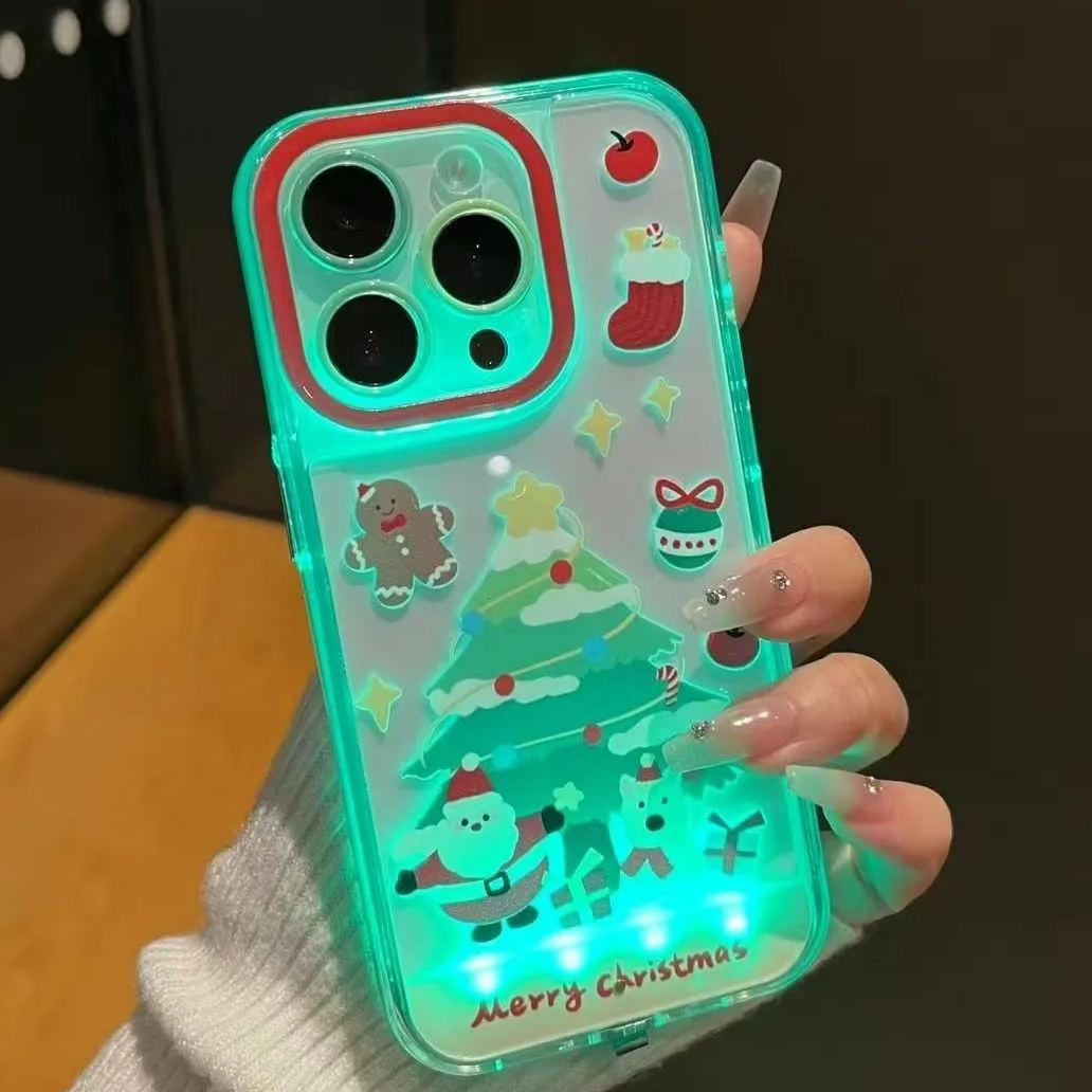 Luminous Christmas Tree Phone Case