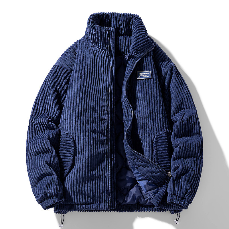  Men's warm corduroy cotton jacket-#2015113