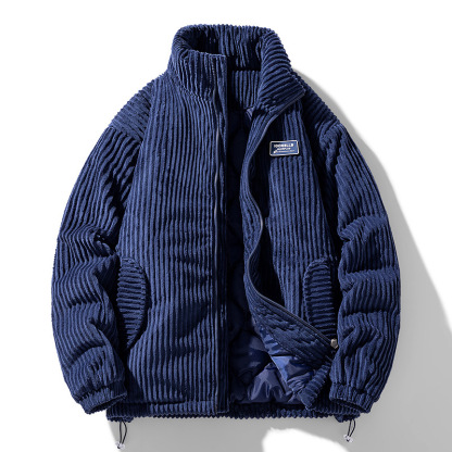  Men's warm corduroy cotton jacket-#2015113