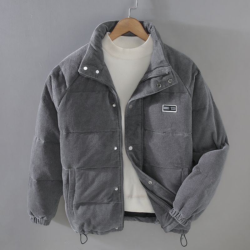  Men's warm corduroy cotton jacket-#2015115