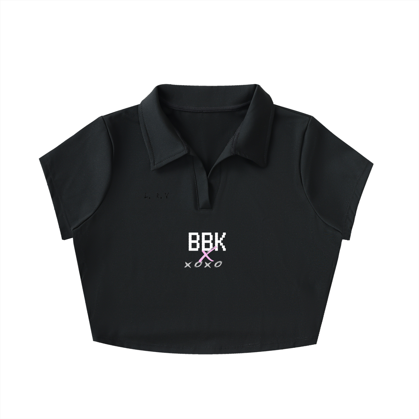 LVB.1 TEE CROP TOP Elastic Tee