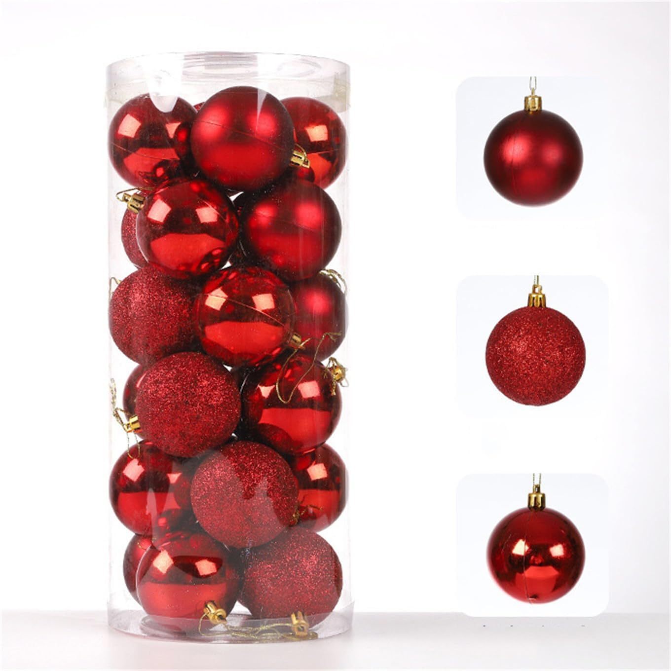 Lot de 24 Boules de Noel