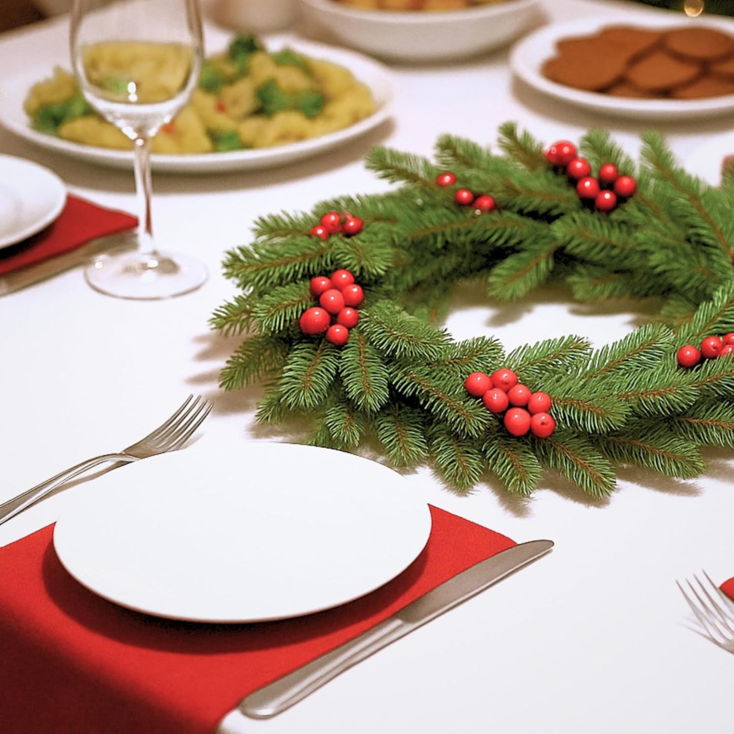 Couronne de Noel Artificielle