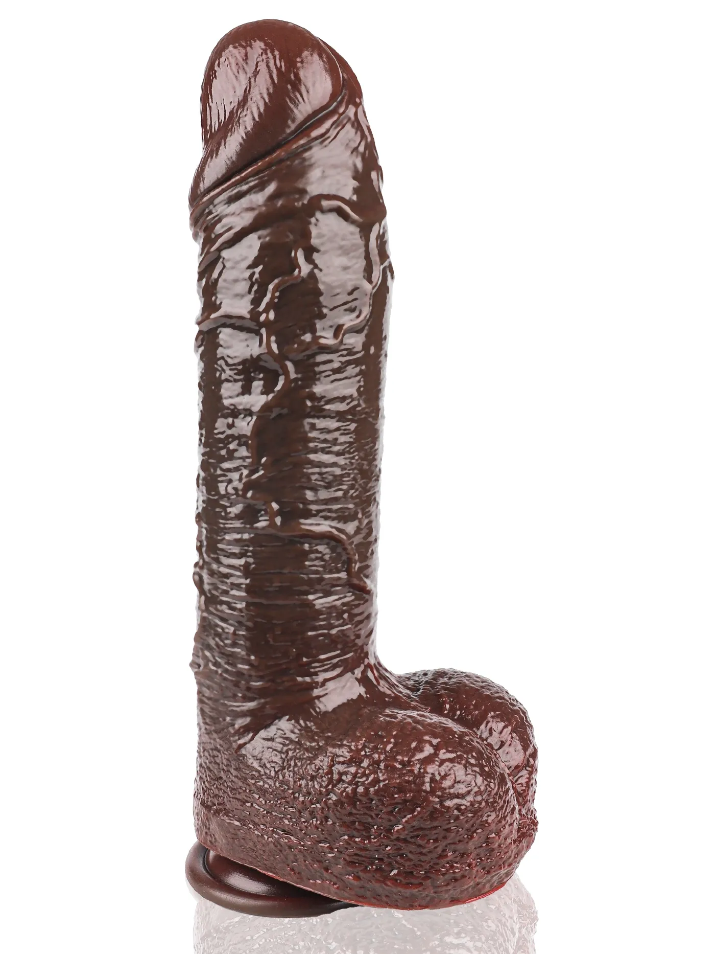 black thrusting dildo