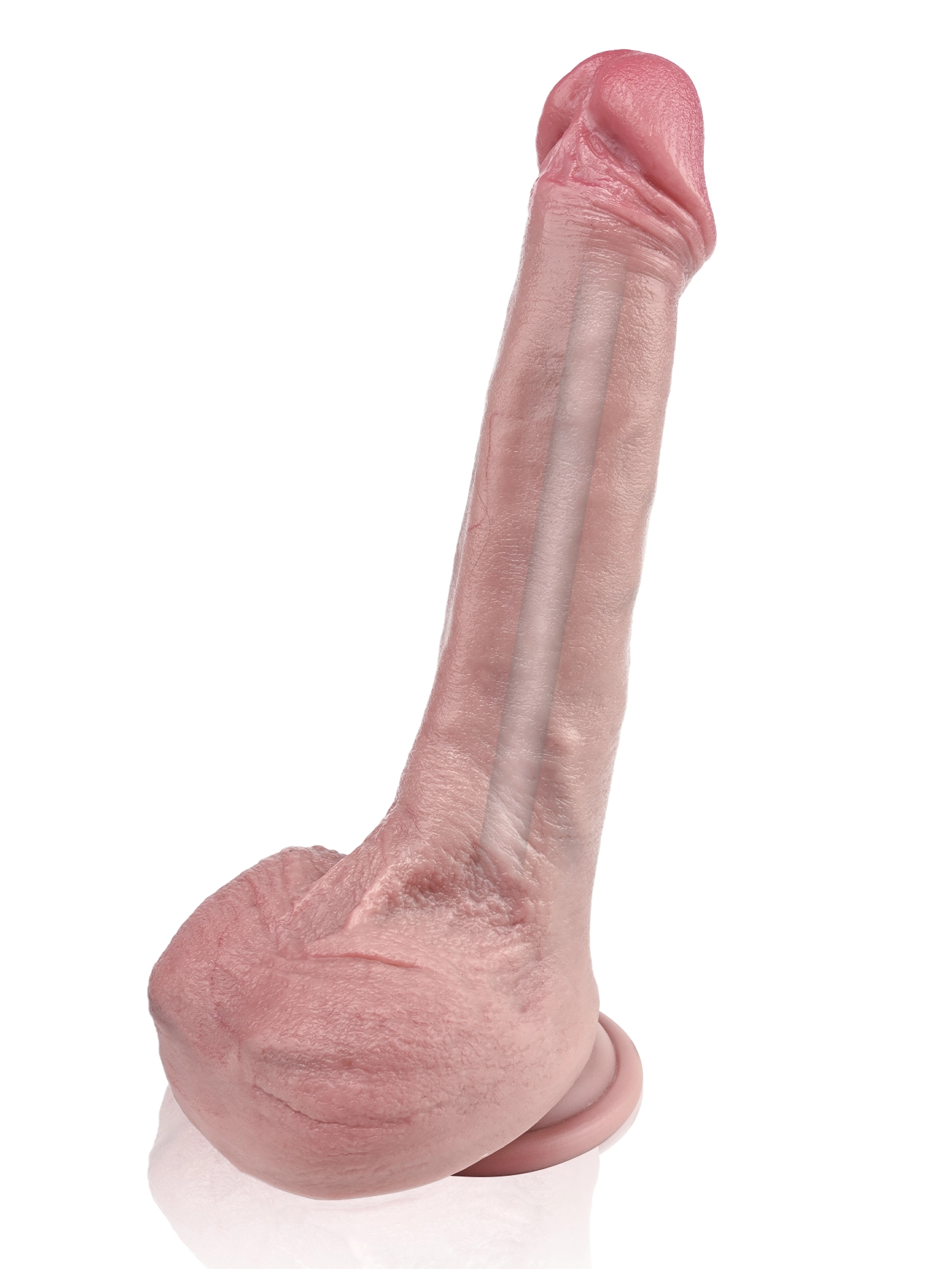 Barry 8.07" x 1.42" Lifelike Bendable Dildo With Metal Keel