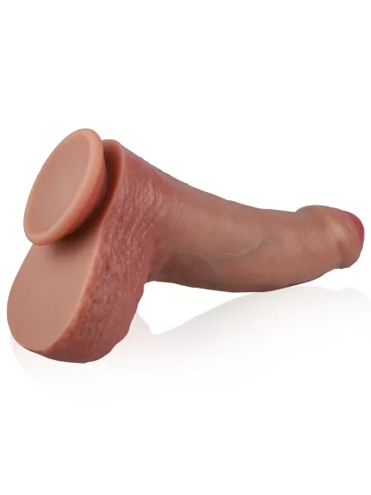 Luke 9.76" X 2.48" Soft Realistic Huge Thick Dildo