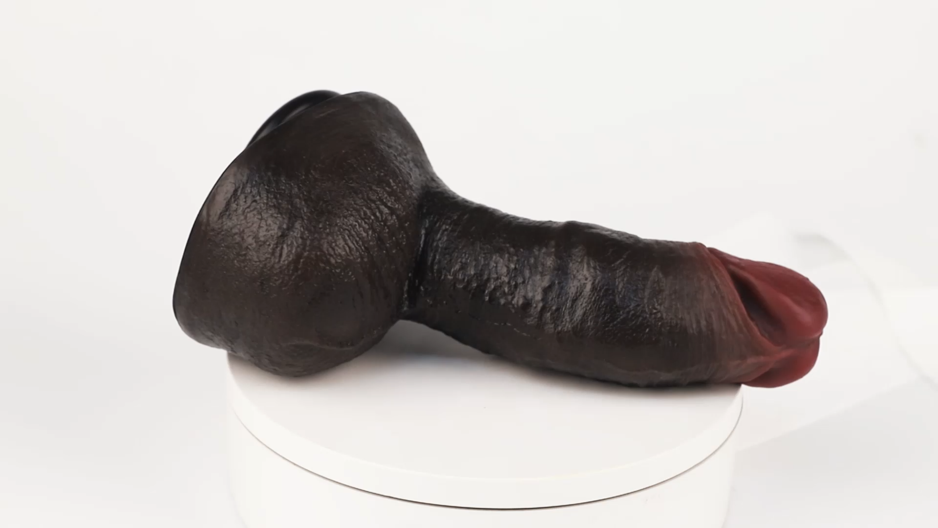 Rex 8.86"×2.32"Realistic Super Large Ball Black Huge Dildo