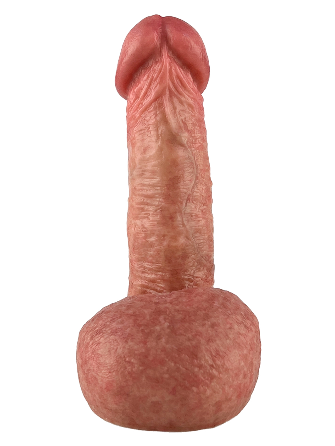 Henry 6.7” x 1.5” Thin Small Dildo Real Skin With Big Ball