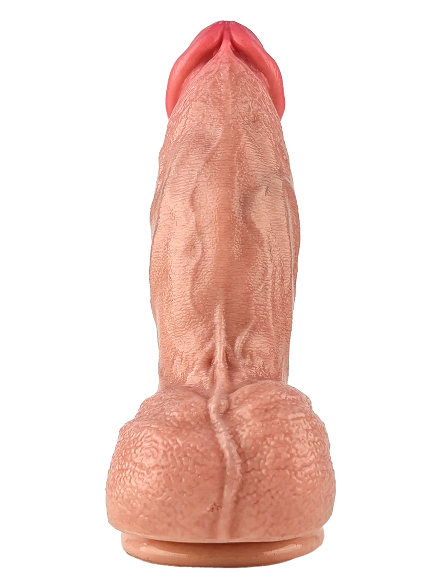 Fritz 7.2" x 2.1" Thick Short Fat Dildo Flesh Soft Skin