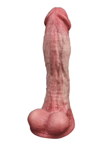 Luxe 9.02" x 1.85" Large Soft Realistic Silicone Dildo