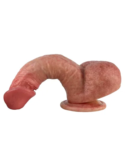 Henry 6.7” x 1.5” Thin Small Dildo Real Skin With Big Ball