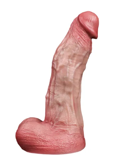 Liam 7.44" x 1.85" Thick Real Feel Dildo with Curved G-Spot Design