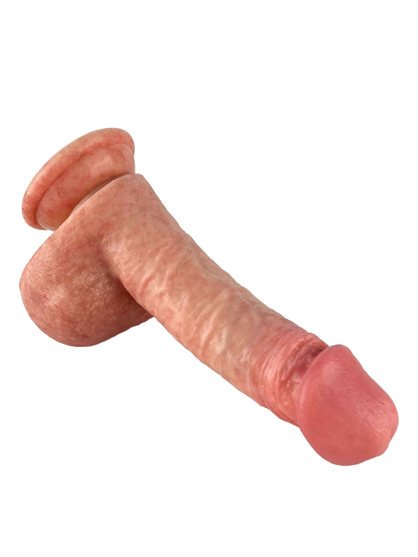 Henry 6.7” x 1.5” Thin Small Dildo Real Skin With Big Ball