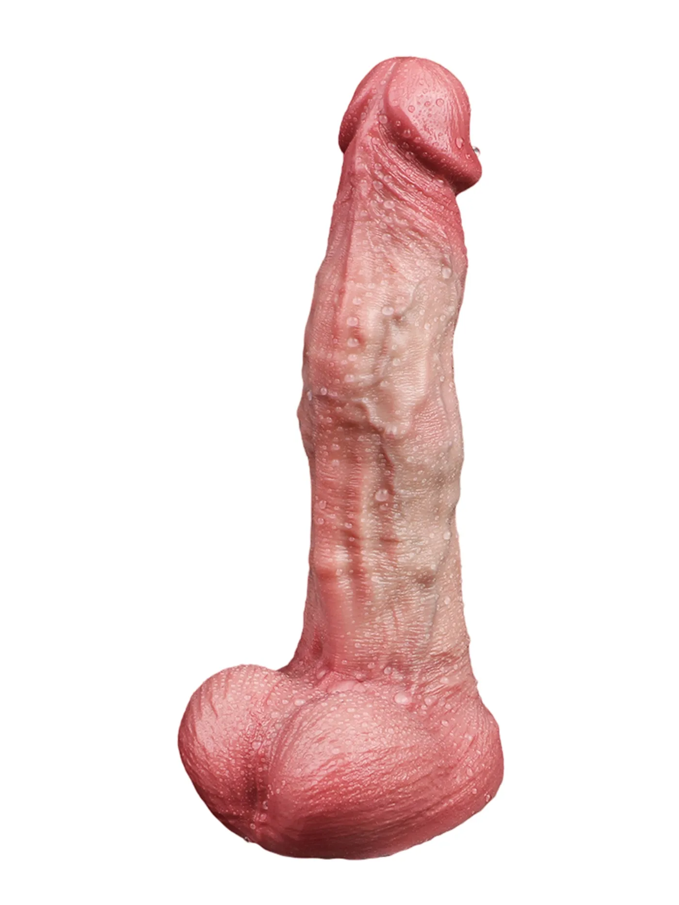 Liam 7.44" x 1.85" Thick Real Feel Dildo with Curved G-Spot Design