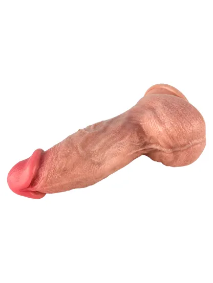 Fritz 7.2" x 2.1" Thick Short Fat Dildo Flesh Soft Skin