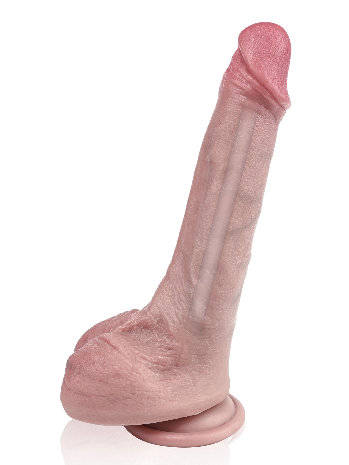 Barry 8.07" x 1.42" Lifelike Bendable Dildo With Metal Keel