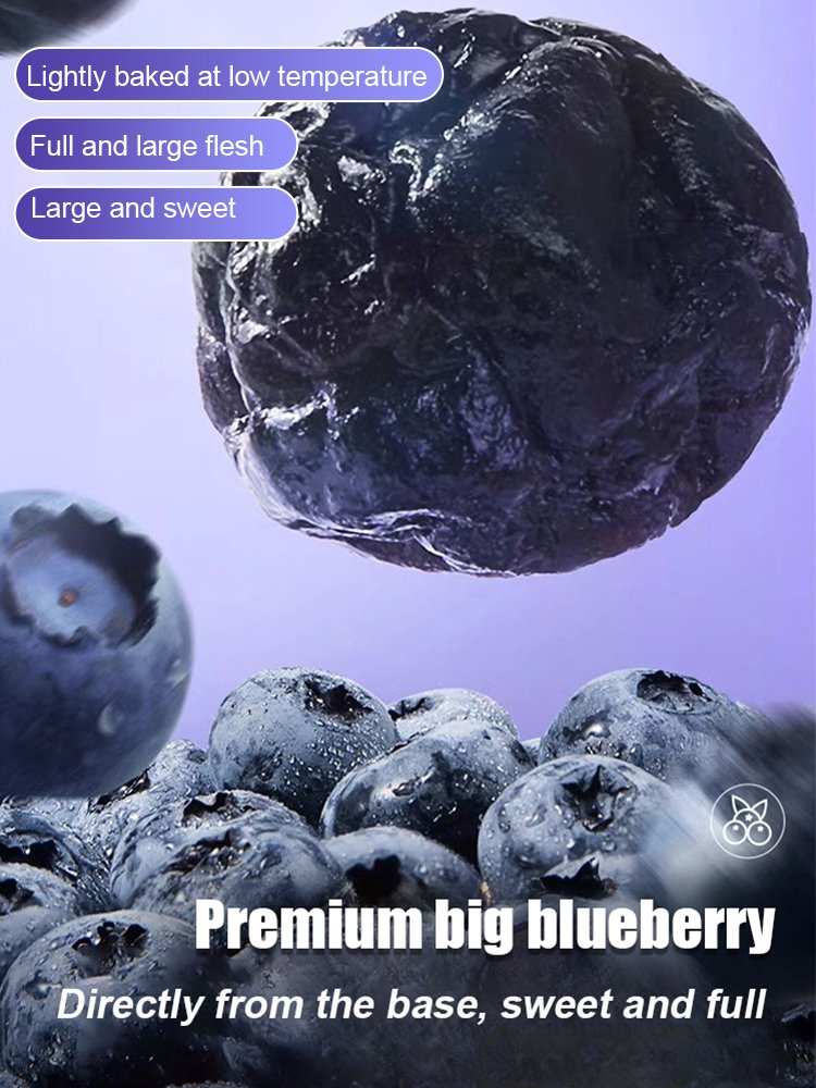 [Taiwan-Made] Premium Sugar-Free Dried Blueberries