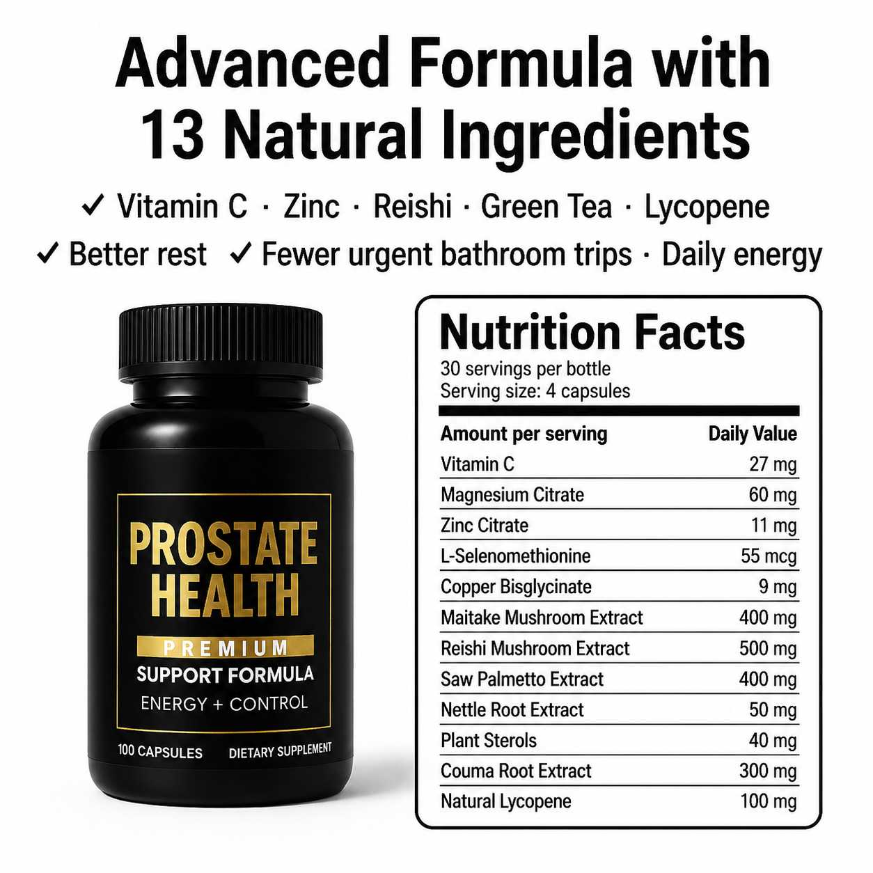 Recommended by doctors, over 100,000 men regained confidence! If ineffective, get a 10x refund.