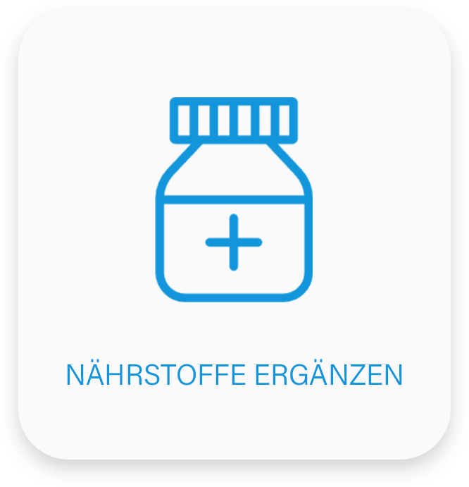 NÄHRSTOFFE ERGÄNZEN