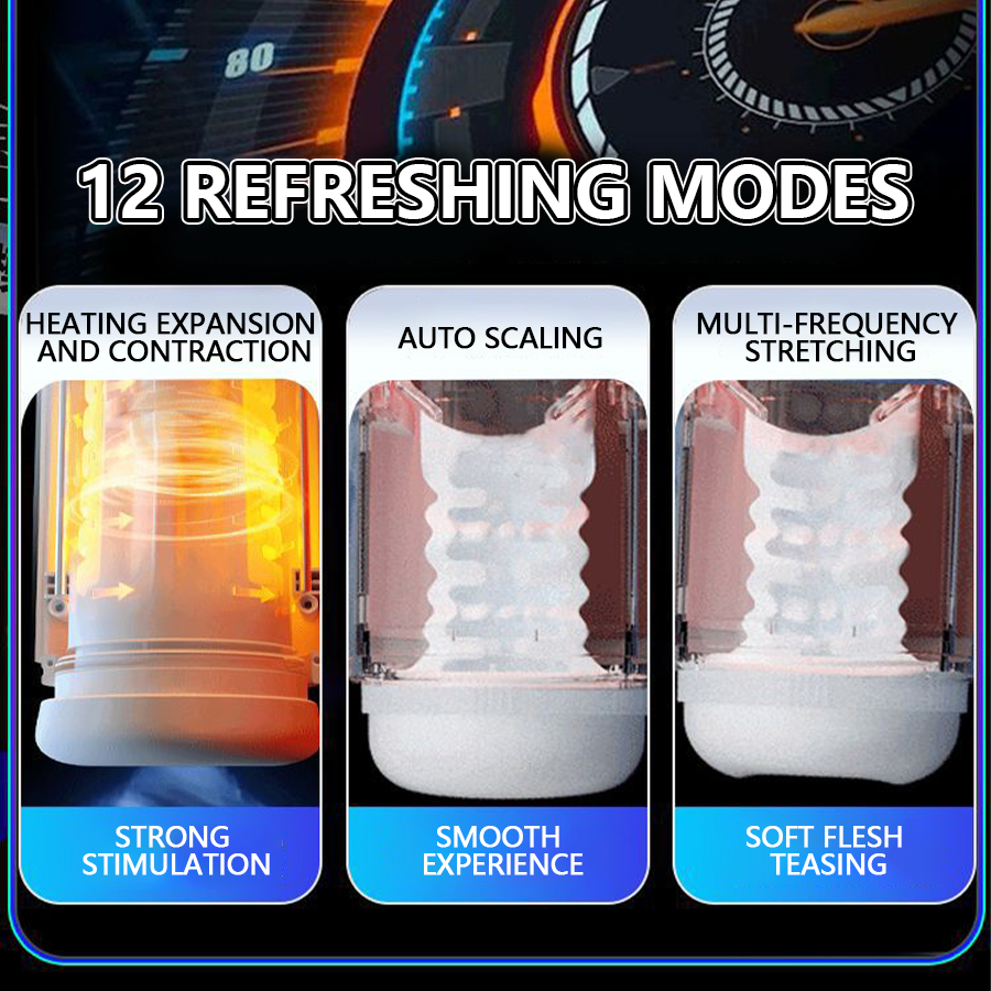 DOKING™ WarGod R – The Ultimate Heated Automatic Personal Massager for Men