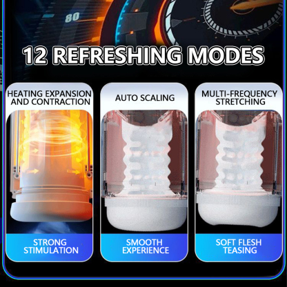 DOKING™ WarGod R – The Ultimate Heated Automatic Personal Massager for Men