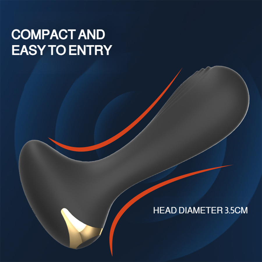 Remote Control Prostate Massager Set – Multi-Mode Vibration for Pelvic Muscle Relaxation & Personal Wellness