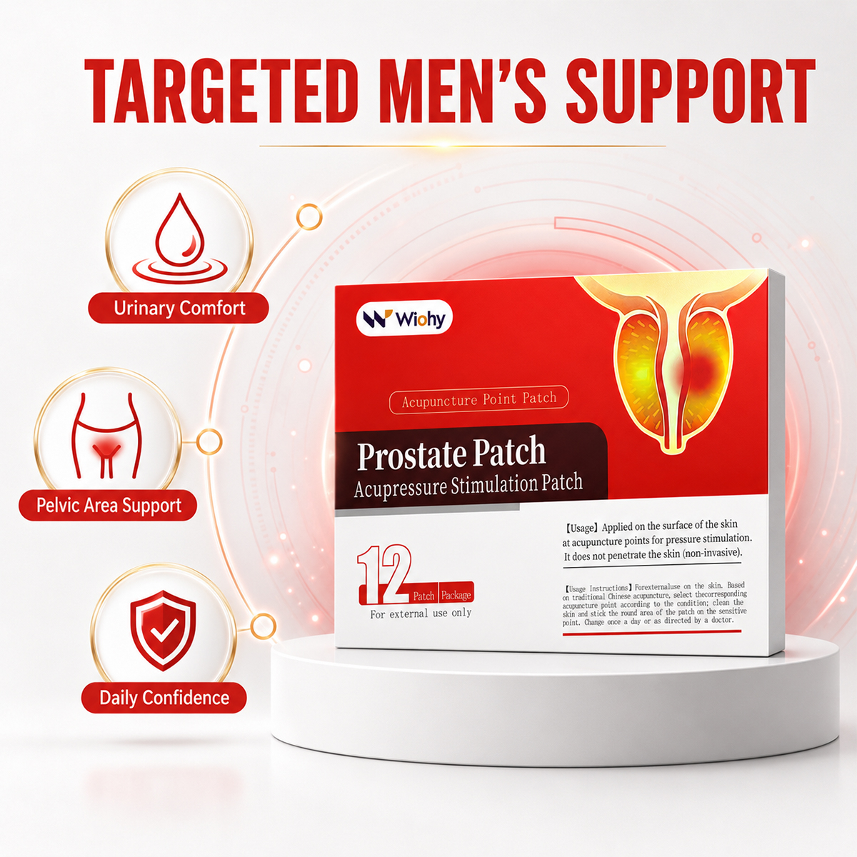 [Men's Health Focus] Enhanced Prostate Patch